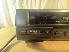 Tote Vision GS-5000 VHS Video Cassette Player VCR AC/DC 12V/Plays video/Works