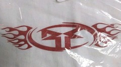 Rockford Fosgate Old School Logo With Flame Design T-shirt XL