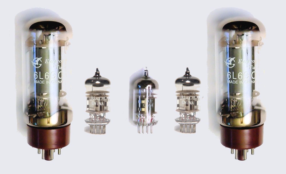 6L6 Valve kit for Fender Bassman Tweed 5F6 guitar amplifiers