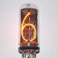 1x IN-18 ИН-18 Nixie Tube for Clock / Tested / Used / 1pcs in lot