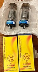 14 amplifier tubes KT66 GZ34 JJ Electronics