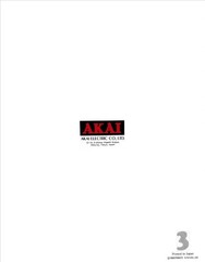 Akai GX-77 Reel to Reel tape Deck Owner / User Instruction Manual ( GX77 )