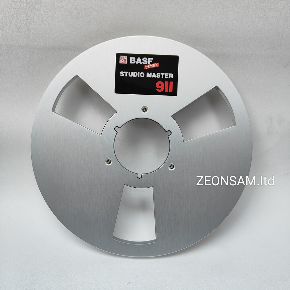 1 PCS BASF 911 1/4″ 12″ Empty Tape Reels For Reel To Reel Tape Recorders