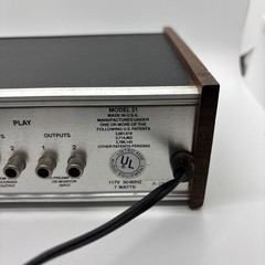 DBX 21 Disc Tape Decoder 21 USA Made – 1 Owner (Power Tested only) Untested