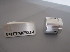 Pioneer SX-1250 SX-1050 Volume Knob (Brand New & Set Screws!!) AAB-104
