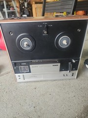 Vintage Sony TC-355 Solid State Stereo Reel-to-Reel Tape Recorder 3 Head -works