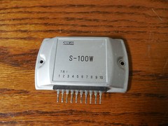 Sanken S-100W Lot 781 ONE Power Amp Modules