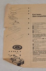 Dual 1220/ 1229Q/701 Turntable Mounting & Assembly Instructions