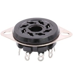 10PCS 8Pin Octal Vacuum Tube Socket For 6SN7 EL34 274B 6L6 KT88 Chassis MountFP8