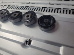 Harman Kardon AVR 230 4 Feet & Mounting Screws Legs mount Mint