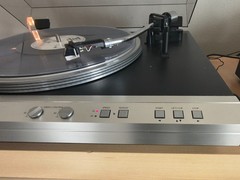 mitsubishi dp-ec7 fully automatci hi-end record player + Nagaoka JT322