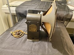 Antique audiophlie JENSEN TYPE D-7 Field Coil Speaker made in usa #0205