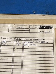 Vintage Chrome 120 Reel Tape, Glass Eye Bar None Recording 3/7/1988 Austin, TX