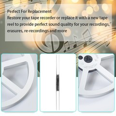 2PCS|7Inch For Pioneer PR-85 Aluminum Reel to Reel RT-701 707 909 Empty TAPE