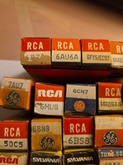 Lot of 40 GE Rca Philco Sylvania Raythoeon WESTINGHOUSE Vacuum TUBES
