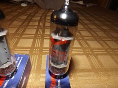 PREMIUM (2) EL84 / 6BQ5 matched and( 1 ) 12AX7 look great FENDER TUBES