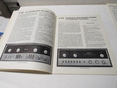 McIntosh Stereo Family of Fine Instruments Catalog 24 pages + MAC 1700 Brochure