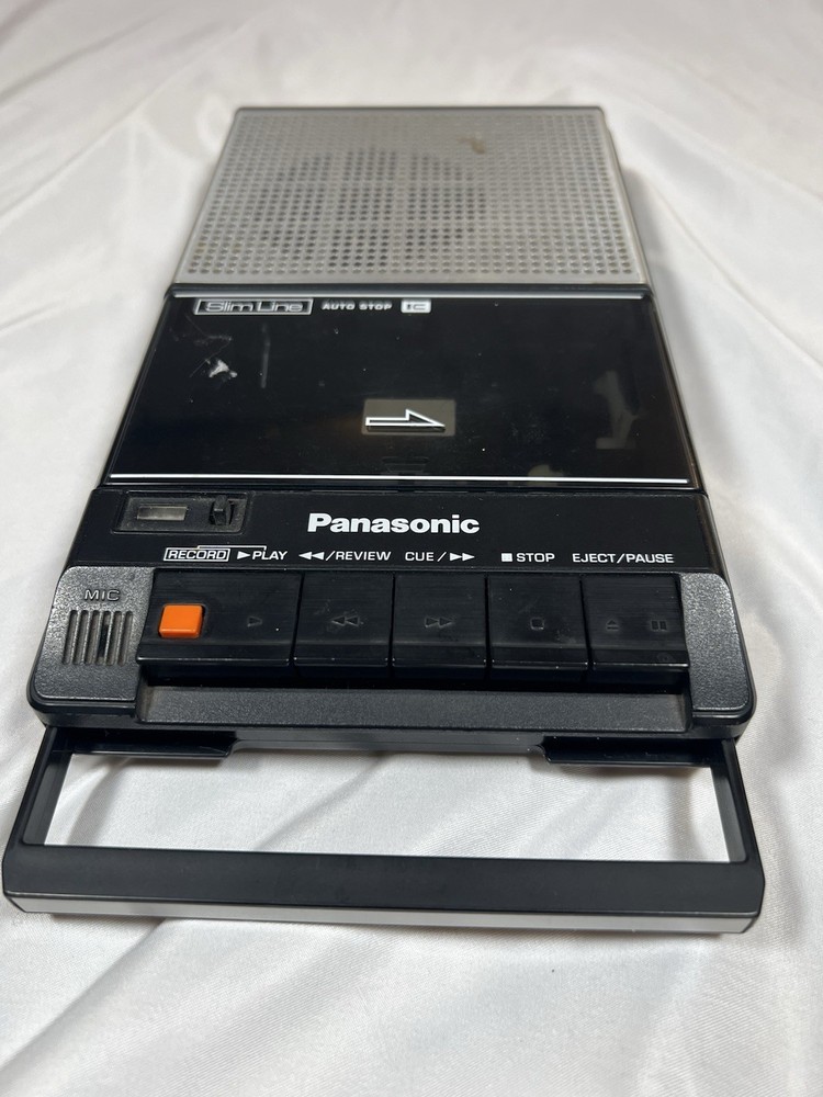 Vtg Panasonic RQ-2745 Portable Cassette Tape Recorder Slim Line Untested