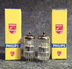 Closely Matched Pair RTC Philips PCC88 7DJ8 A-Frame Tubes Tested