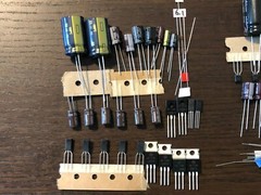 Pioneer SX-1050 Power Supply & Protection Recap Kit Capacitor Upgrade Rebuild