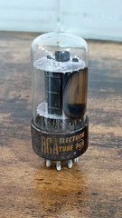 RCA 6L6GC Black Plate Power Tubes Vintage Electronics