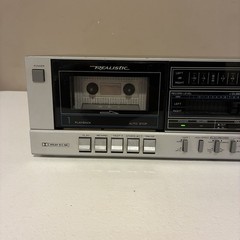 Vintage Realistic SCT-74 Double Cassette Deck High Speed Dubbing