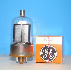6146A GE NOS radio audio amplifier vintage electron vacuum tube valve 6146 6146B