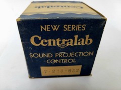 Centralab “Sound Projection Control” from 1936 – audio – original box