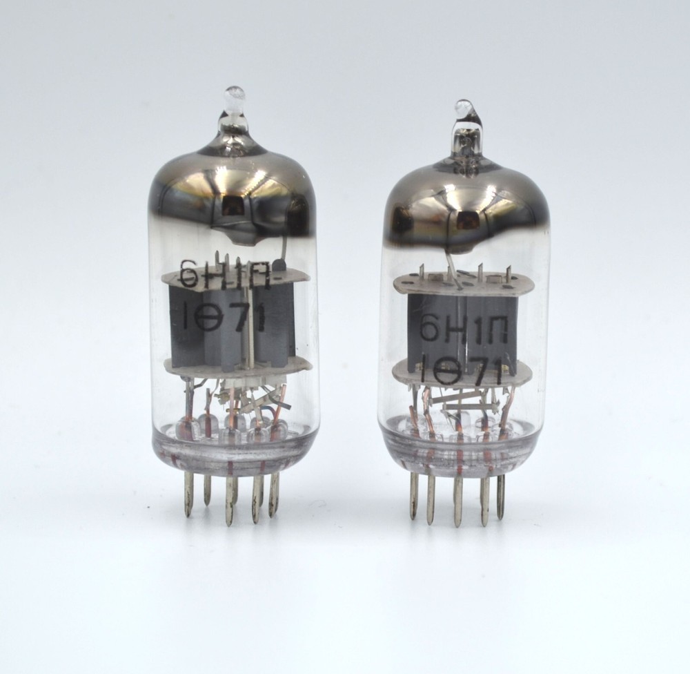 2pcs 6N1P MATCHED PAIR New Tube NOS ECC88 6DJ8 6922 GARANTY WORKING
