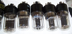 Lot of (20) 6X5GT tubes,radio,amp,full-wave rectifier,6X5,1274,RCA,GE,Sylvania,+