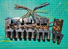 Yamaha RX-A2020 Speaker Terminal Binding Post Boards Set YD468 & YD469 OEM