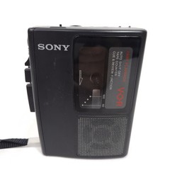 Vtg Sony TCM-S66V Cassette Recorder With AC Power Cable For Parts Or Repair
