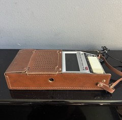 VTG Bell & Howell Audio Cube Cassette Recorder 450A + Case & Pwr Cord – Works