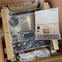 Vintage TEAC 3300S Reel to Reel Tape Deck Original Box Manual Transport Tested