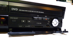 PANASONIC DMR EZ48V HiFi VCR DVD Player Recorder w/Remote HDMI *SEE VIDEO * Nice