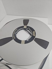 VINTAGE BASF PROFESSIONAL 1800 SERIES 10.5″ Aluminum METAL TAKE UP Reel to Reel