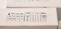Two Dutch Bugle Boy ECC88/6dj8 Amplitrex tested-Quiet-good for phono application