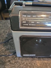 Vintage General Electric Super Radio II GE Retro 70s 80s AM/FM