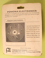 Pomona Electronics Tall Test Socket Adapter 10 Pin Miniature 1710 NOS Sealed