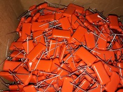 150X NEW PHILIPS MKT 368 1.2uF 100V 15mm ORANGE DROP CAPS FOR AUDIO! 1UF REPLACE
