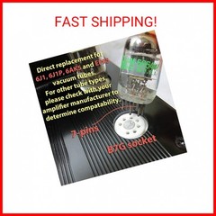 Tested/Matched Pair (2 Tubes) 7-Pin JAN 5654W Fully-Tested Vacuum Tubes – Upgrad