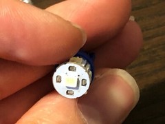10 New Cool Blue 8V Wedge Lamp LED Light Bulbs for Pioneer Project/One Receiver