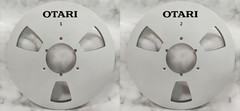 One Pair 10.5” silver OTARI Tape reel High Quality Aluminum Take Up Reel