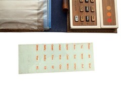 VTG National SemiConductor 103A Datachecker Calculator Wallet Not Tested