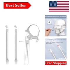 Durable 2-Pack N20 Short Tubes with Quick-Release Clips, Leak-Free & Quiet