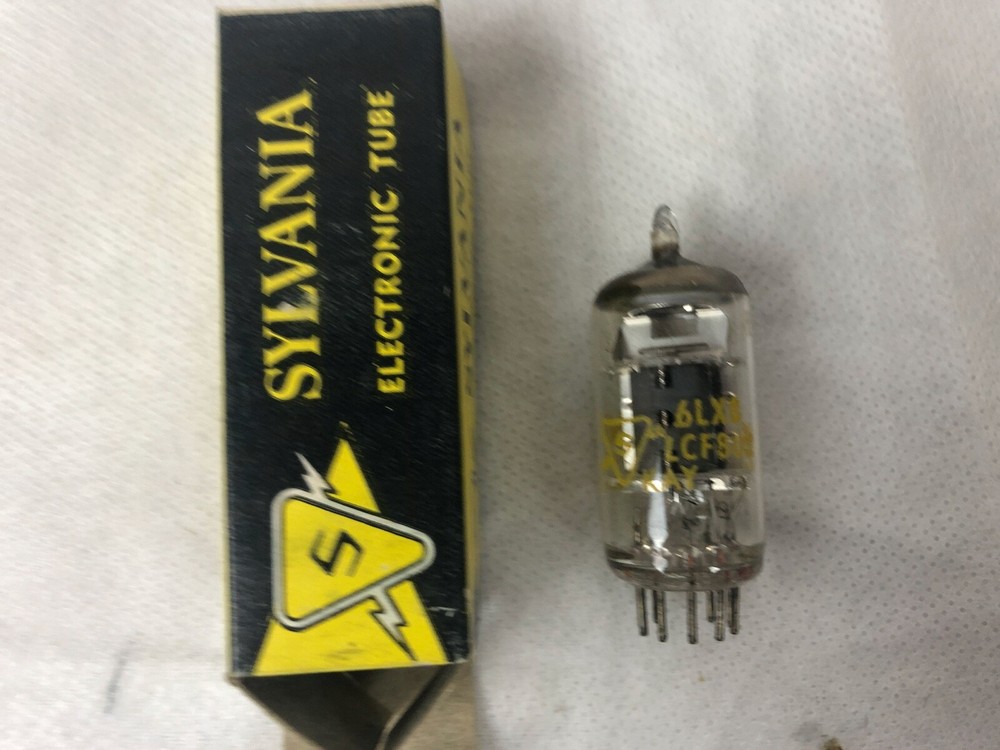 Vintage Sylvania 6LX8 LCF802 Vacuum Tube New Old Stock in Box