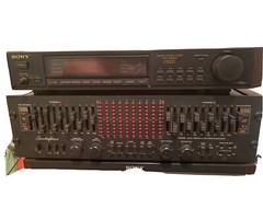 Sony Sounds craftsmen Music Playing System vintage set