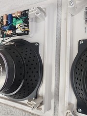 Pair JBL HT18 Vtg Indoor Wall Mount Speaker Pair w/ Grills Tested