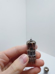 Matched Pair of Amperex 6DJ8 ECC88 Code GA2 TV-7 Tested VACUUM TUBE D-Getter
