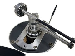 Kenwood KD-550 Direct Drive Turntable w/Infinity BlackWidow Tonearm Empire 290LT